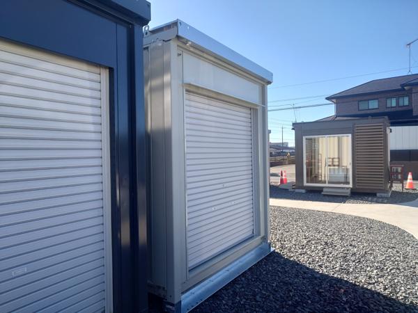 栃木県小山店/展示場の中古ユニットハウス・プレハブ・コンテナハウスCT-32JG(2.16坪)の本体の外観