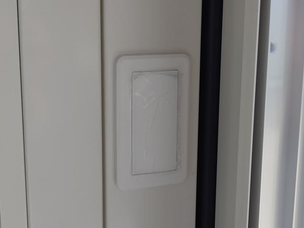 栃木県小山店/展示場の新棟ユニットハウス・プレハブ・コンテナハウス38MSL(2.43坪)の各設備のスイッチ