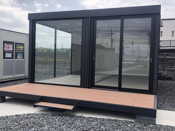 栃木県小山店/展示場の新棟ユニットハウス・プレハブ・コンテナハウス57MS1 SOHO(7.62坪)の本体の内観