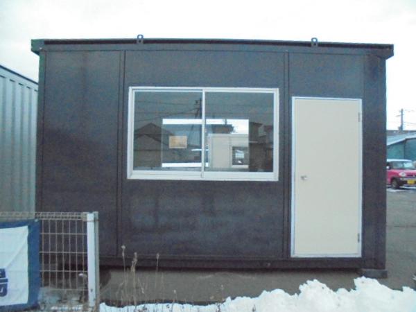 北海道苫小牧店/展示場の中古ユニットハウス・プレハブ・コンテナハウスCT-41J(2.83坪)の本体の外観