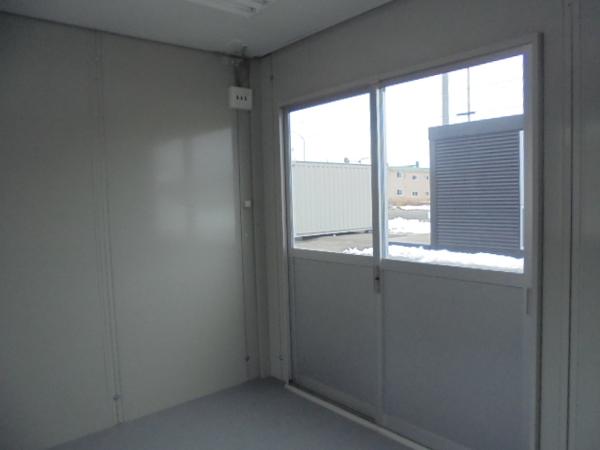 北海道苫小牧店/展示場の中古ユニットハウス・プレハブ・コンテナハウスCT-32J(2.16坪)の本体の内観