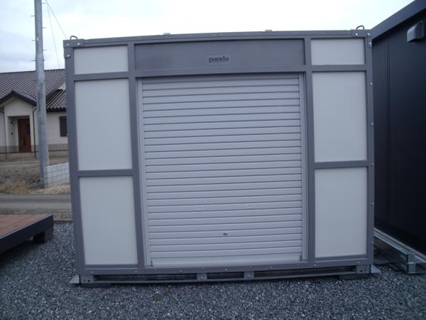 埼玉県花園インター店/展示場の新棟ユニットハウス・プレハブ・コンテナハウスPanda3.0 PS3K(1.60坪)の本体の外観