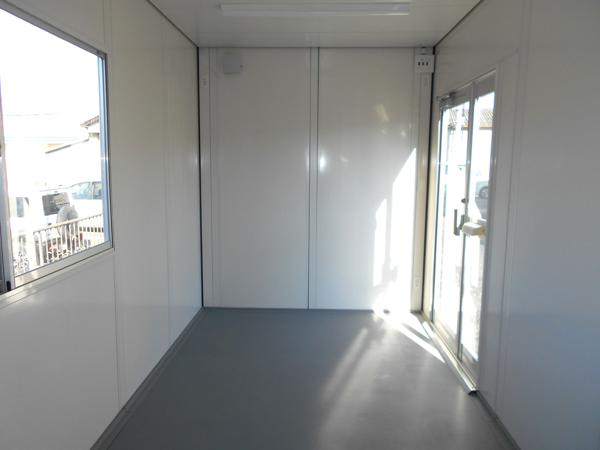 京都府宇治出張所/展示場の新棟ユニットハウス・プレハブ・コンテナハウス47MSL(3.02坪)の本体の内観