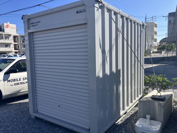 沖縄県沖縄出張所/総合展示場の新棟ユニットハウス・プレハブ・コンテナハウスGORILLA(1.52坪)の本体の外観