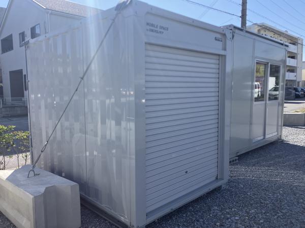 沖縄県沖縄出張所/総合展示場の新棟ユニットハウス・プレハブ・コンテナハウスGORILLA(1.52坪)の本体の外観