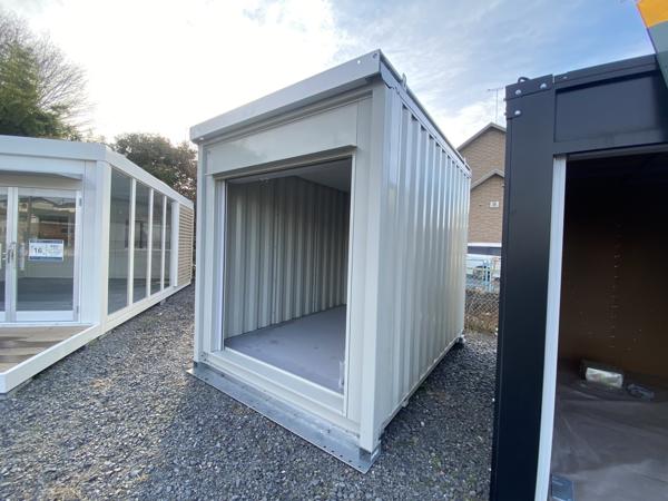 栃木県真岡店/展示場の中古ユニットハウス・プレハブ・コンテナハウスCT-32JG(2.16坪)の本体の外観