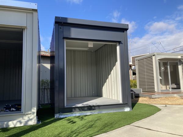 奈良県奈良店/展示場の中古ユニットハウス・プレハブ・コンテナハウスCT-32JG(2.16坪)の本体の外観