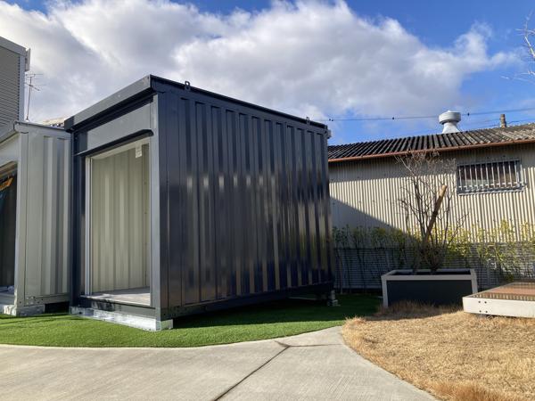 奈良県奈良店/展示場の中古ユニットハウス・プレハブ・コンテナハウスCT-32JG(2.16坪)の本体の外観