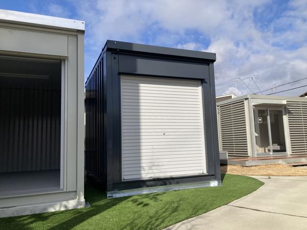 奈良県奈良店/展示場の中古ユニットハウス・プレハブ・コンテナハウスCT-32JG(2.16坪)の本体の外観