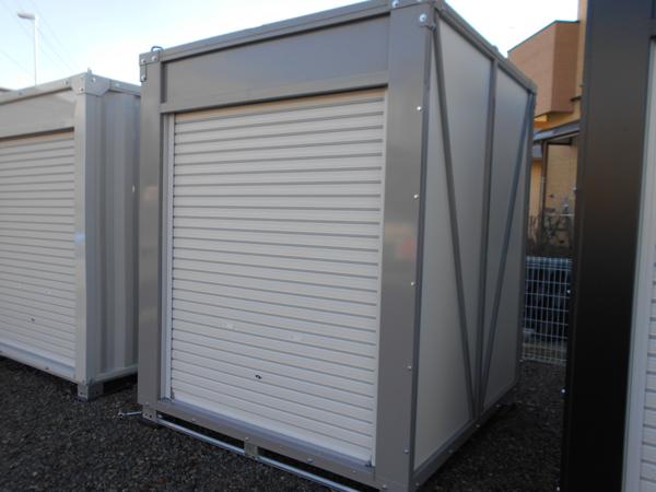 福島県須賀川店/展示場の新棟ユニットハウス・プレハブ・コンテナハウスPanda2.0 PS2(1.06坪)の本体の外観