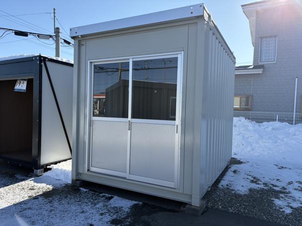 北海道帯広店/展示場の中古ユニットハウス・プレハブ・コンテナハウス波板付き