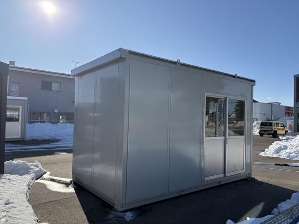 北海道帯広店/展示場の中古ユニットハウス・プレハブ・コンテナハウスCT-41J(2.83坪)の本体の外観