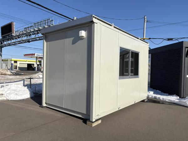 北海道帯広店/展示場の中古ユニットハウス・プレハブ・コンテナハウスCT-41J(2.83坪)の本体の外観