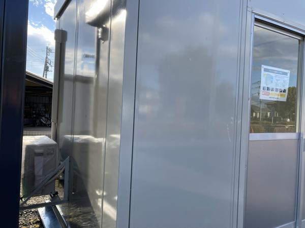 群馬県太田店/展示場の中古ユニットハウス・プレハブ・コンテナハウスCT-32J(2.16坪)の本体の外観
