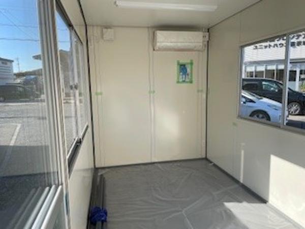 栃木県鹿沼店/展示場の新棟ユニットハウス・プレハブ・コンテナハウス47MSL(3.02坪)の本体の内観