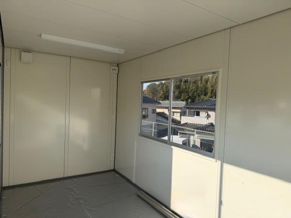 茨城県取手店/展示場の新棟ユニットハウス・プレハブ・コンテナハウス47MSL(3.02坪)の本体の内観