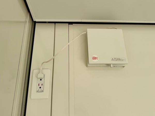 茨城県取手店/展示場の新棟ユニットハウス・プレハブ・コンテナハウス47MSL(3.02坪)の各設備の換気扇