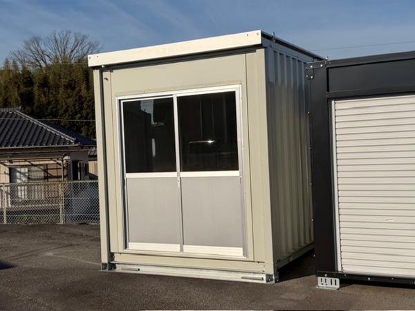 茨城県取手店/展示場の中古ユニットハウス・プレハブ・コンテナハウスCT-32JG(2.16坪)の本体の外観