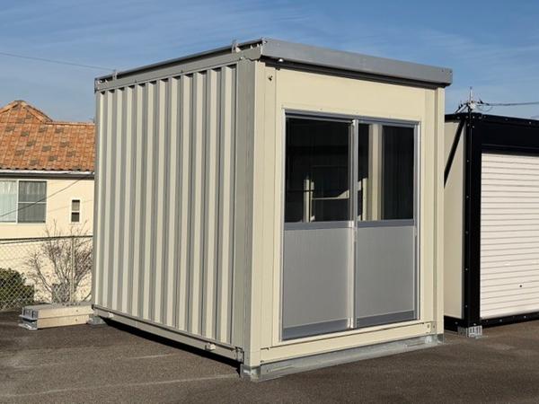 茨城県取手店/展示場の中古ユニットハウス・プレハブ・コンテナハウスCT-32JG(2.16坪)の本体の外観