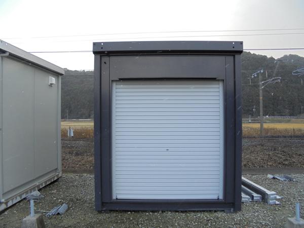 山口県周南店/展示場の中古ユニットハウス・プレハブ・コンテナハウスCT-32JG(2.16坪)の本体の外観