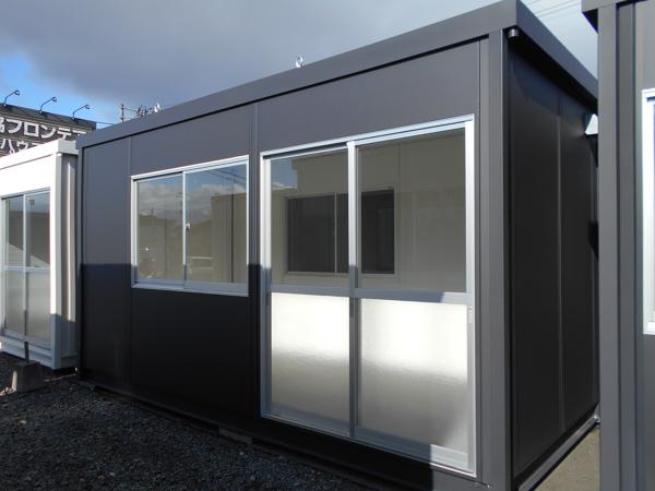 福島県福島店/展示場の新棟ユニットハウス・プレハブ・コンテナハウス47MSL(3.02坪)の本体の外観