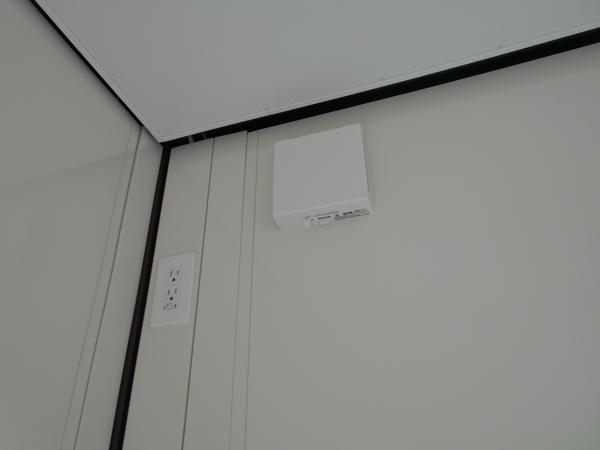 福島県福島店/展示場の新棟ユニットハウス・プレハブ・コンテナハウス47MSL(3.02坪)の各設備の給気口