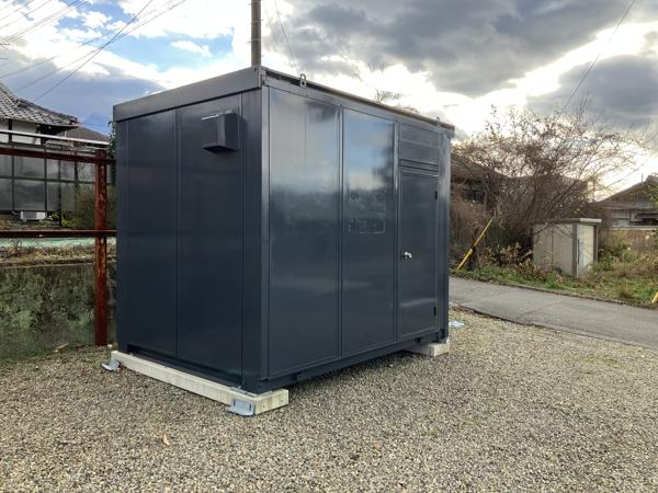 愛媛県新居浜店/展示場の中古ユニットハウス・プレハブ・コンテナハウスCT-32J(2.16坪)の本体の外観