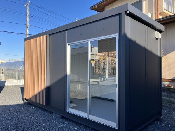山形県山形出張所/総合展示場の新棟ユニットハウス・プレハブ・コンテナハウス47MSL(3.02坪)の本体の外観