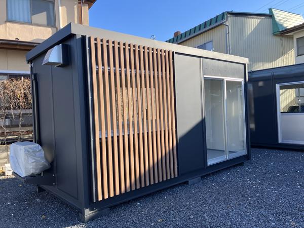 山形県山形出張所/総合展示場の新棟ユニットハウス・プレハブ・コンテナハウス47MSL(3.02坪)の本体の外観