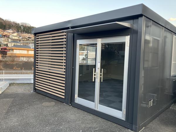 神奈川県秦野店/展示場の中古ユニットハウス・プレハブ・コンテナハウスCT-54J(7.86坪)の本体の外観