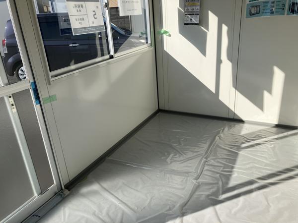 神奈川県秦野店/展示場の新棟ユニットハウス・プレハブ・コンテナハウス38MSL(2.43坪)の本体の内観