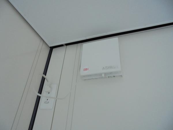 山口県周南店/展示場の新棟ユニットハウス・プレハブ・コンテナハウス47MSL(3.02坪)の各設備の換気扇