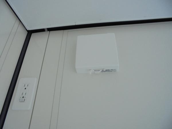 山口県周南店/展示場の新棟ユニットハウス・プレハブ・コンテナハウス47MSL(3.02坪)の各設備の給気口