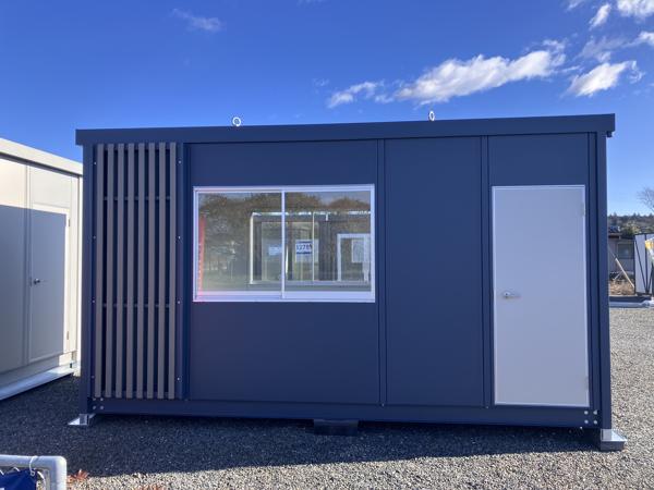 栃木県矢板店/展示場の新棟ユニットハウス・プレハブ・コンテナハウス47MSL(3.02坪)の本体の外観