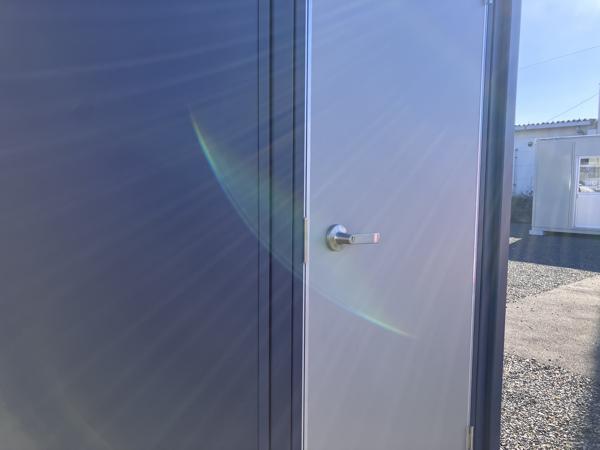 栃木県矢板店/展示場の新棟ユニットハウス・プレハブ・コンテナハウス47MSL(3.02坪)の本体の外観