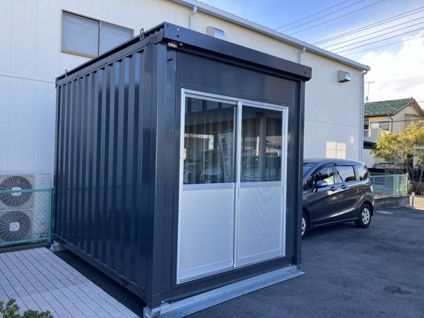 埼玉県北本店/展示場の中古ユニットハウス・プレハブ・コンテナハウスCT-32JG(2.16坪)の本体の外観