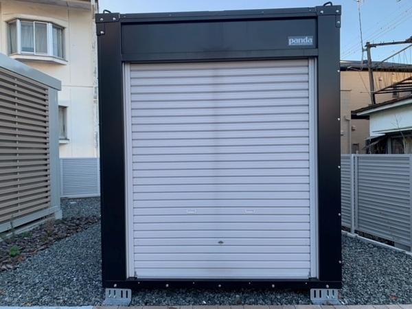 栃木県宇都宮戸祭店/展示場の新棟ユニットハウス・プレハブ・コンテナハウスPanda3.0 PS3T(1.60坪)の本体の外観