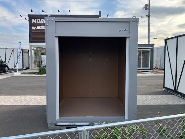 千葉県市原店/展示場の新棟ユニットハウス・プレハブ・コンテナハウスPanda2.0 PS2(1.06坪)の本体の外観