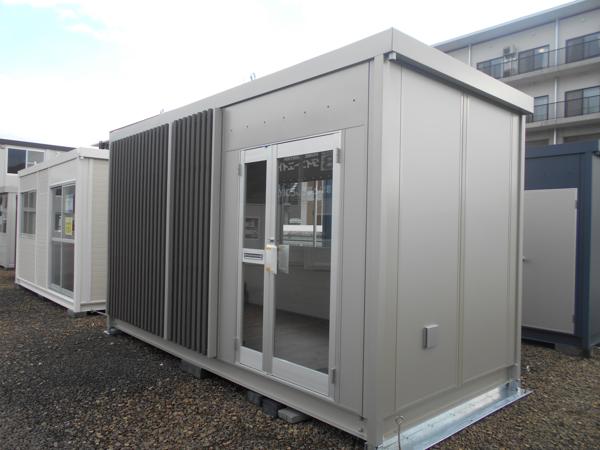 宮城県仙台茂庭店/展示場の新棟ユニットハウス・プレハブ・コンテナハウス47MSL(3.02坪)の本体の外観