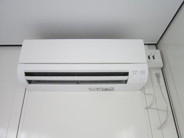 宮城県登米店/展示場の新棟ユニットハウス・プレハブ・コンテナハウス47MSL(3.02坪)の各設備のエアコン