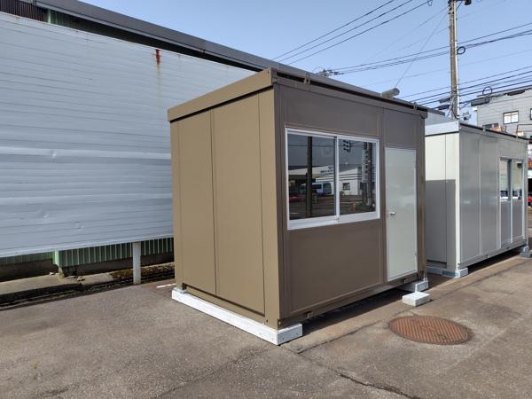 新潟県三条店/展示場の中古ユニットハウス・プレハブ・コンテナハウスCT-32J(0.65坪)の本体の外観