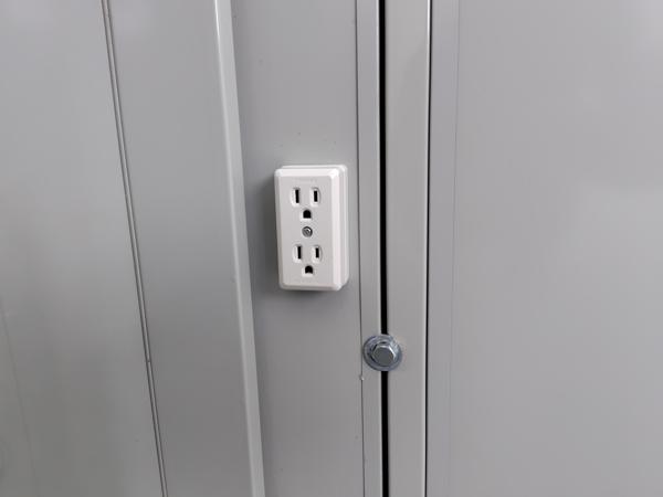新潟県三条店/展示場の中古ユニットハウス・プレハブ・コンテナハウスCT-32J(0.65坪)の各設備のコンセント