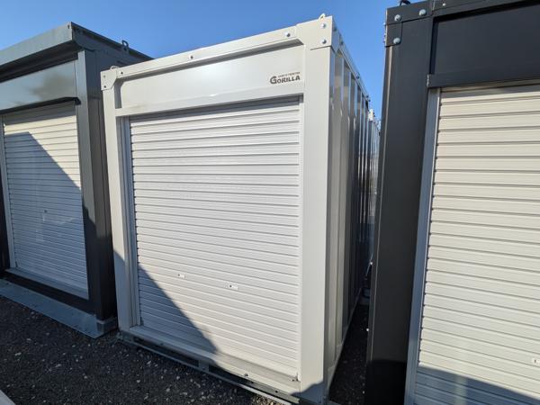 愛媛県松山出張所/総合展示場の新棟ユニットハウス・プレハブ・コンテナハウスGORILLA(0.94坪)の本体の外観