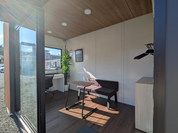 愛媛県松山出張所/総合展示場の新棟ユニットハウス・プレハブ・コンテナハウス38MSL