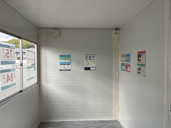 兵庫県淡路店/展示場の新棟ユニットハウス・プレハブ・コンテナハウス3MSD(2.40坪)の本体の内観