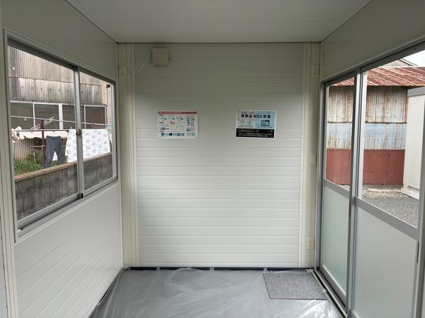 兵庫県淡路店/展示場の新棟ユニットハウス・プレハブ・コンテナハウス3MSD(2.40坪)の本体の内観
