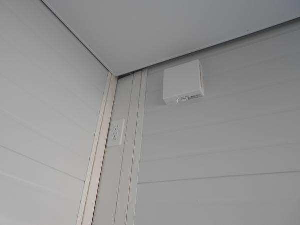 宮城県仙台茂庭店/展示場の新棟ユニットハウス・プレハブ・コンテナハウス4MSD(2.99坪)の各設備の給気口