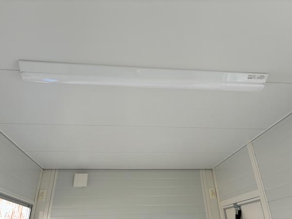 兵庫県淡路店/展示場の新棟ユニットハウス・プレハブ・コンテナハウス3MSD(2.40坪)の各設備の照明器具