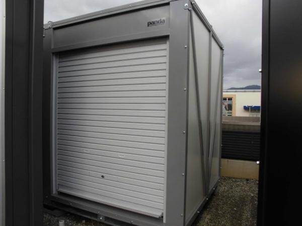 福岡県太宰府店/展示場の新棟ユニットハウス・プレハブ・コンテナハウスPanda2.0 PS2(1.06坪)の本体の外観