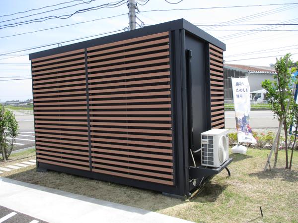 福島県いわき店/展示場の新棟ユニットハウス・プレハブ・コンテナハウス38MSL